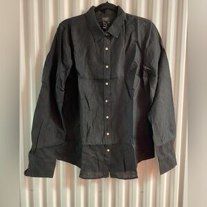 Brand new J crew women’s linen button down